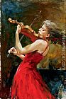 Andrew Atroshenko - The Passion of Music painting